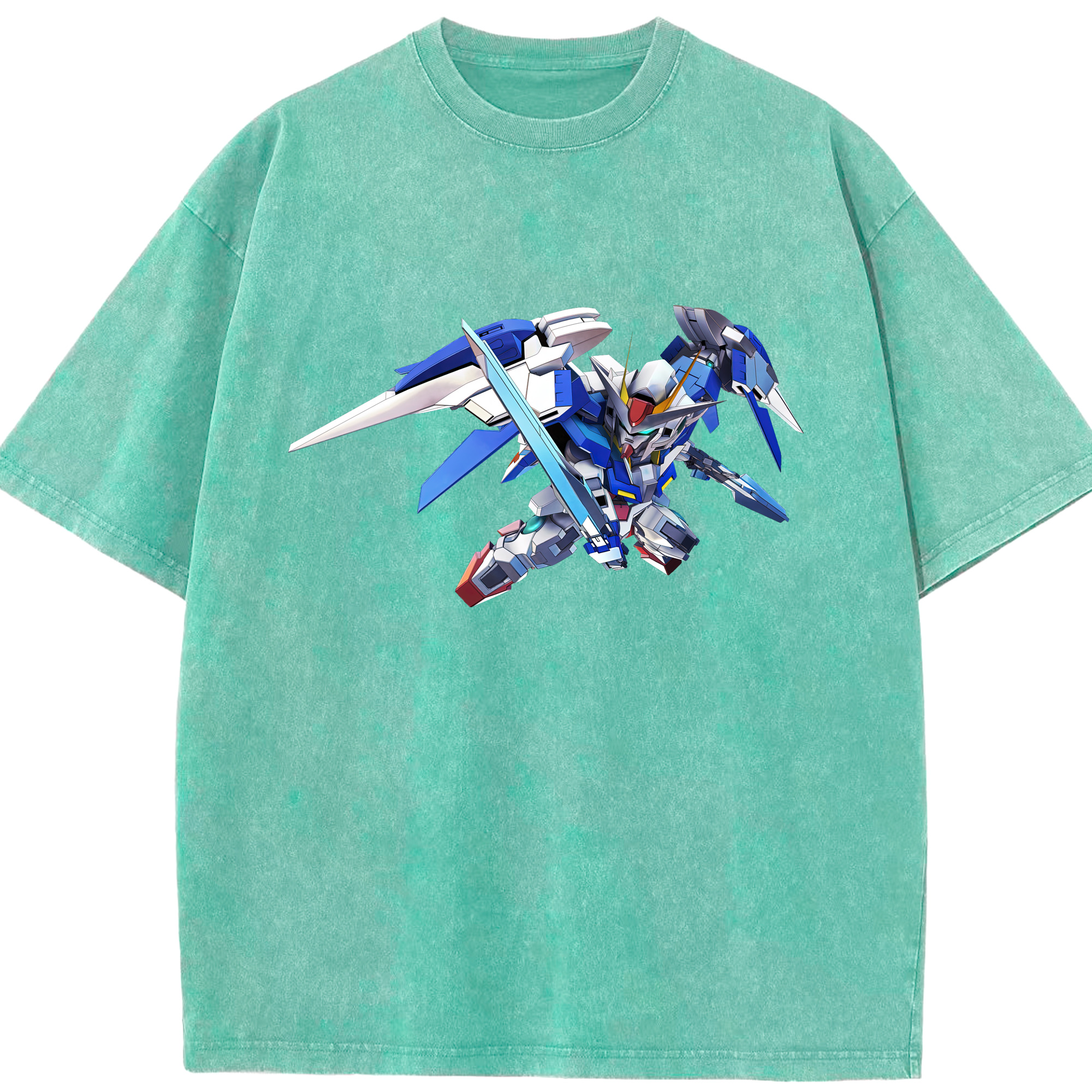 （画像用） 機動戦士ガンダム Mobile Suit Gundam 綿100% ヴィンテージ風 半袖Tシャツ（フロントプリント）